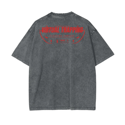 "Visions" Oversize Snow Washed T-Shirt