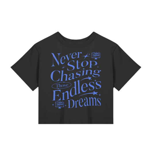 "Never Stop" Crop Top Seamless