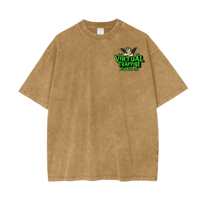 "Stay True" Oversize Snow Washed T-Shirt