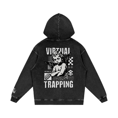 Acid Wash Oversize Hoodie - 420 GSM