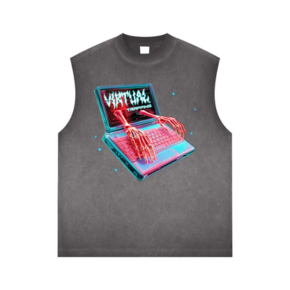 Reverse Washed Tank Top