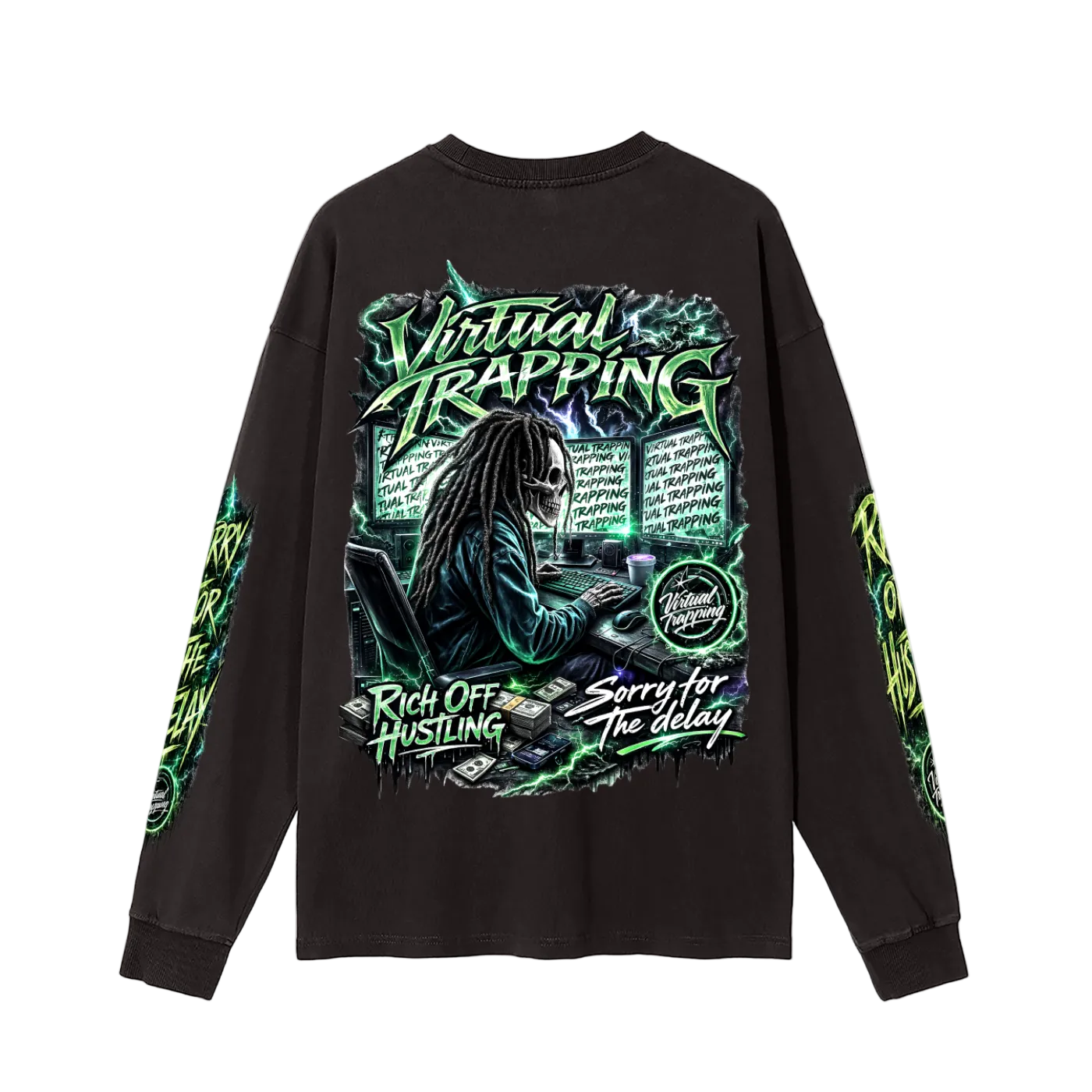 Vintage Washed Long Sleeve T-Shirt