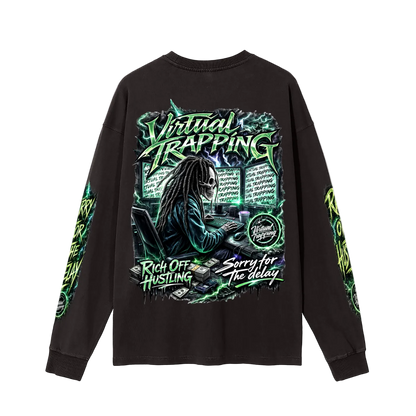 Vintage Washed Long Sleeve T-Shirt