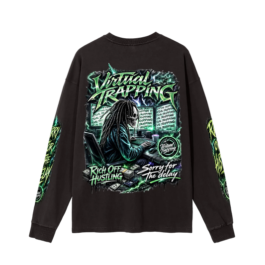 Vintage Washed Long Sleeve T-Shirt