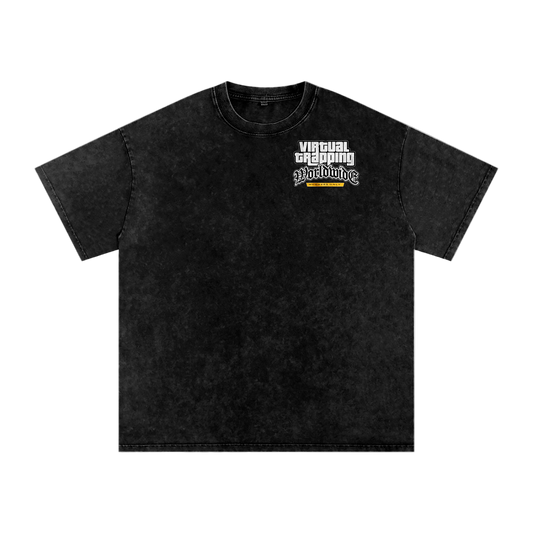 Acid Wash Oversize T-Shirt - 250 GSM
