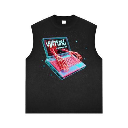 Reverse Washed Tank Top