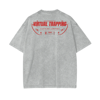 "Visions" Oversize Snow Washed T-Shirt
